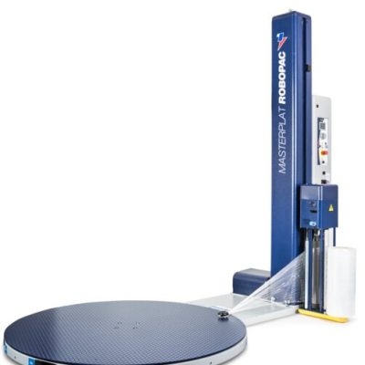 Robopac Masterplat Plus PGS Powered Pre Stretch Pallet Wrapper
