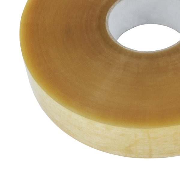 close up of solvent tape roll