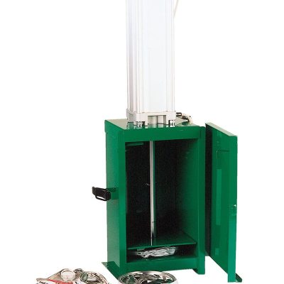 UNIC UCC20 Pneumatic Can Crusher / Baler (320mm Aerosol Can Height)